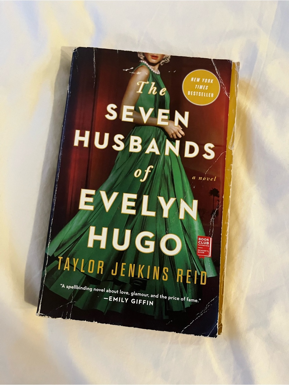 The Seven Husbands of Evelyn Hugo by Taylor Jenkins Reid Paperback Book